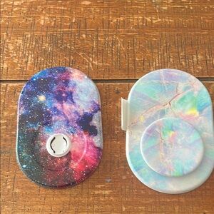 Galaxy and Marble Phone Grips